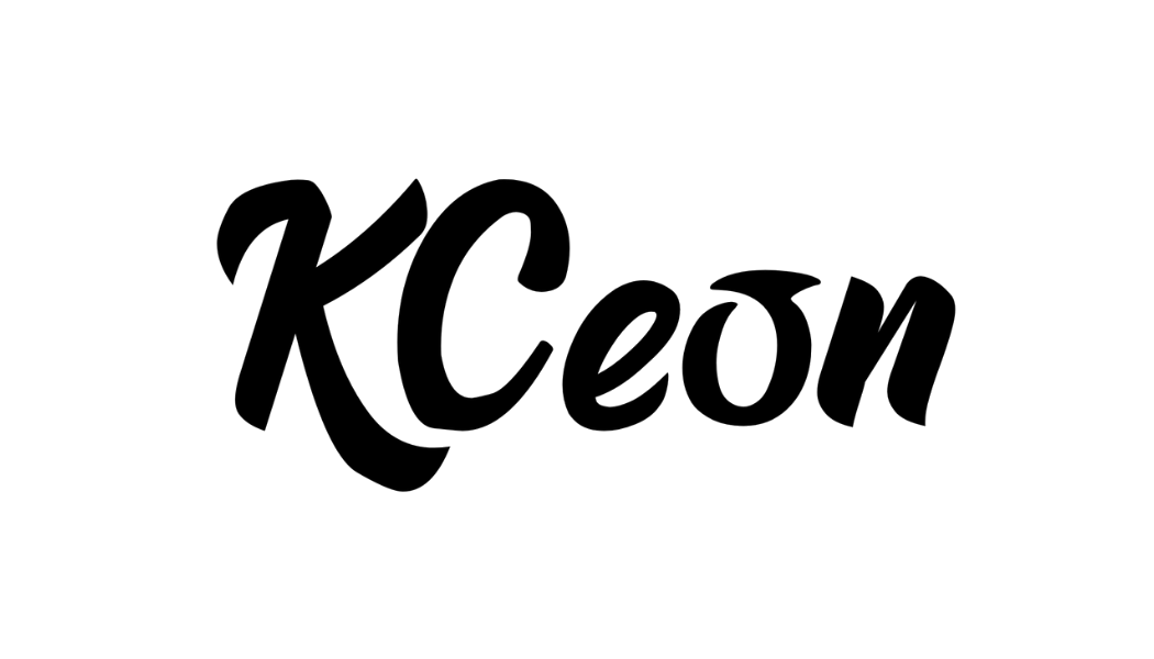 K Ceon logo, black